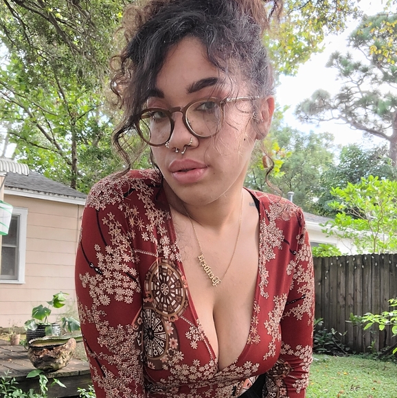 Camel Brown Non Prescription H&M Glasses - Picture 3 of 4